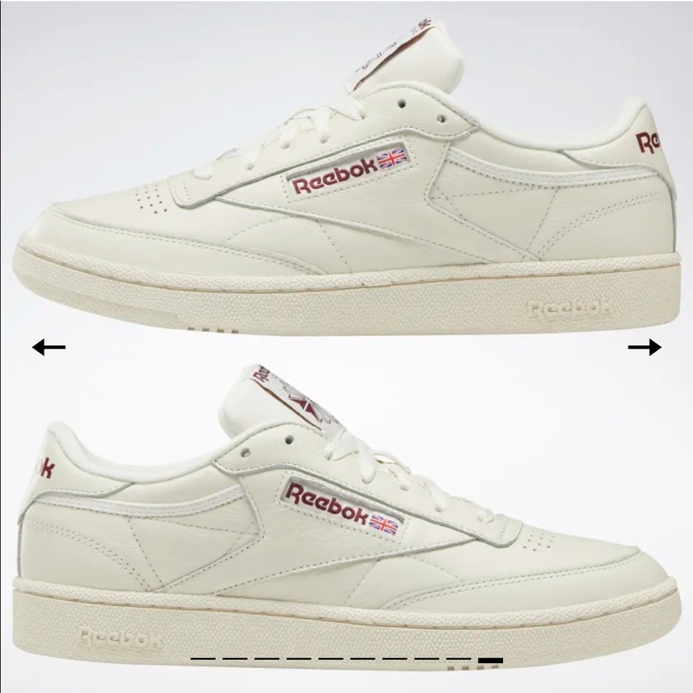 Rebook Classics - Maroon (Mens 7.5)